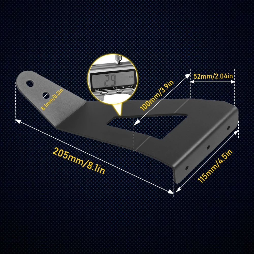 52 بوصة منحني مصباح ليد بار تصاعد قوس على سقف الزجاج الأمامي العلوي ل 2004 – 2018 فورد F150 و SVT رابتور اكسسوارات السيارات
