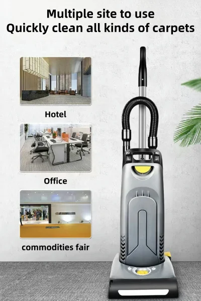 Handheld Upright Carpet Vacuum Cleaner High-power Floor Scrubber Hand-push Sweeper Scrubber and Mop Machine in Factory Price