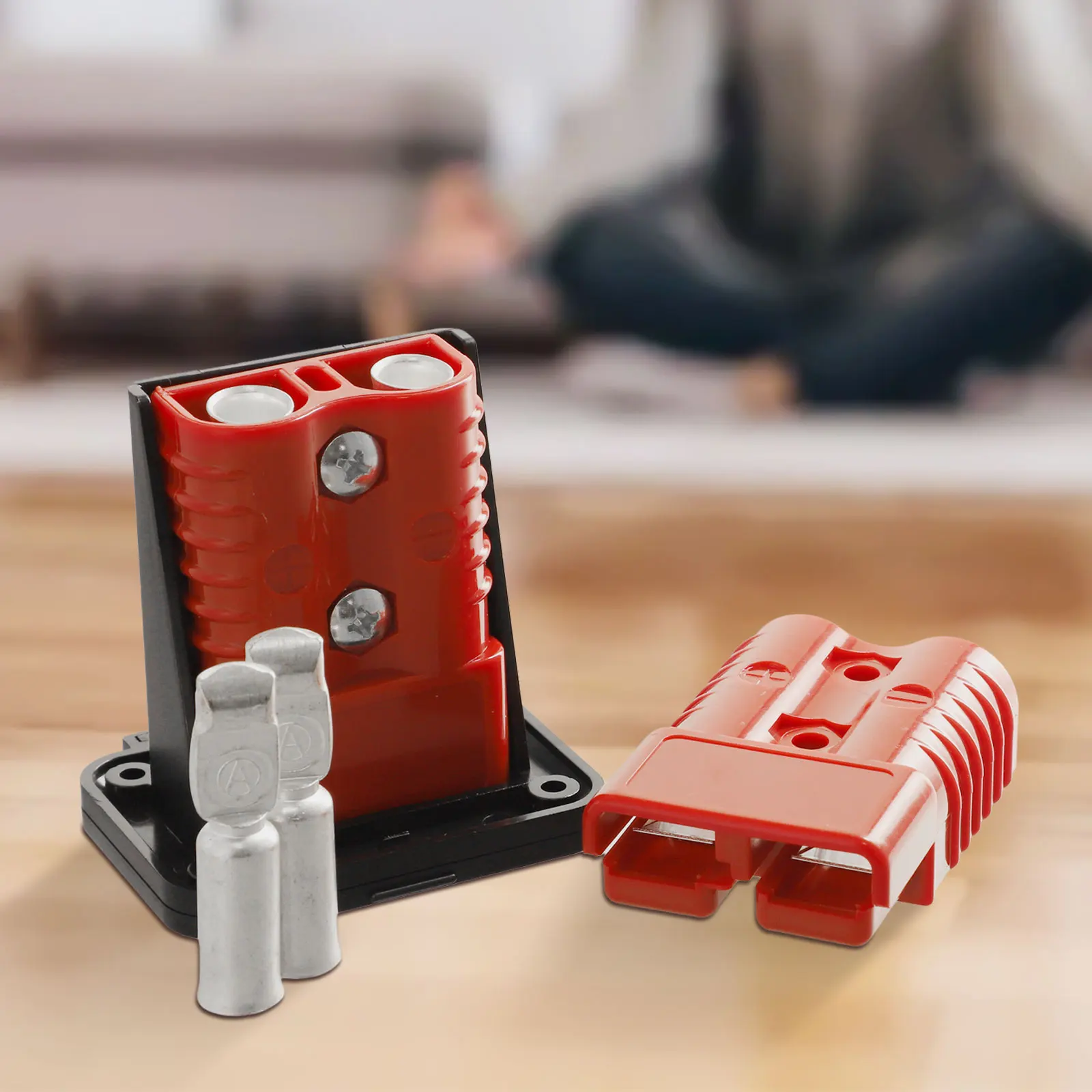 Panel Cover Connector Home IP40 Installation Mount Silver Plated 175A 600V Bracket Components For Caravan Panel