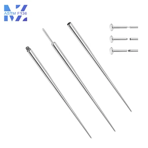 MZ F136 Titanium Guide Needle Jarum Penyisipan Berulir Internal Dan Eksternal Jarum Penusuk Jarum Penusuk Berbantuan Alat Penusuk Tanpa Bantuan 8 penjualan terbaik mz - №