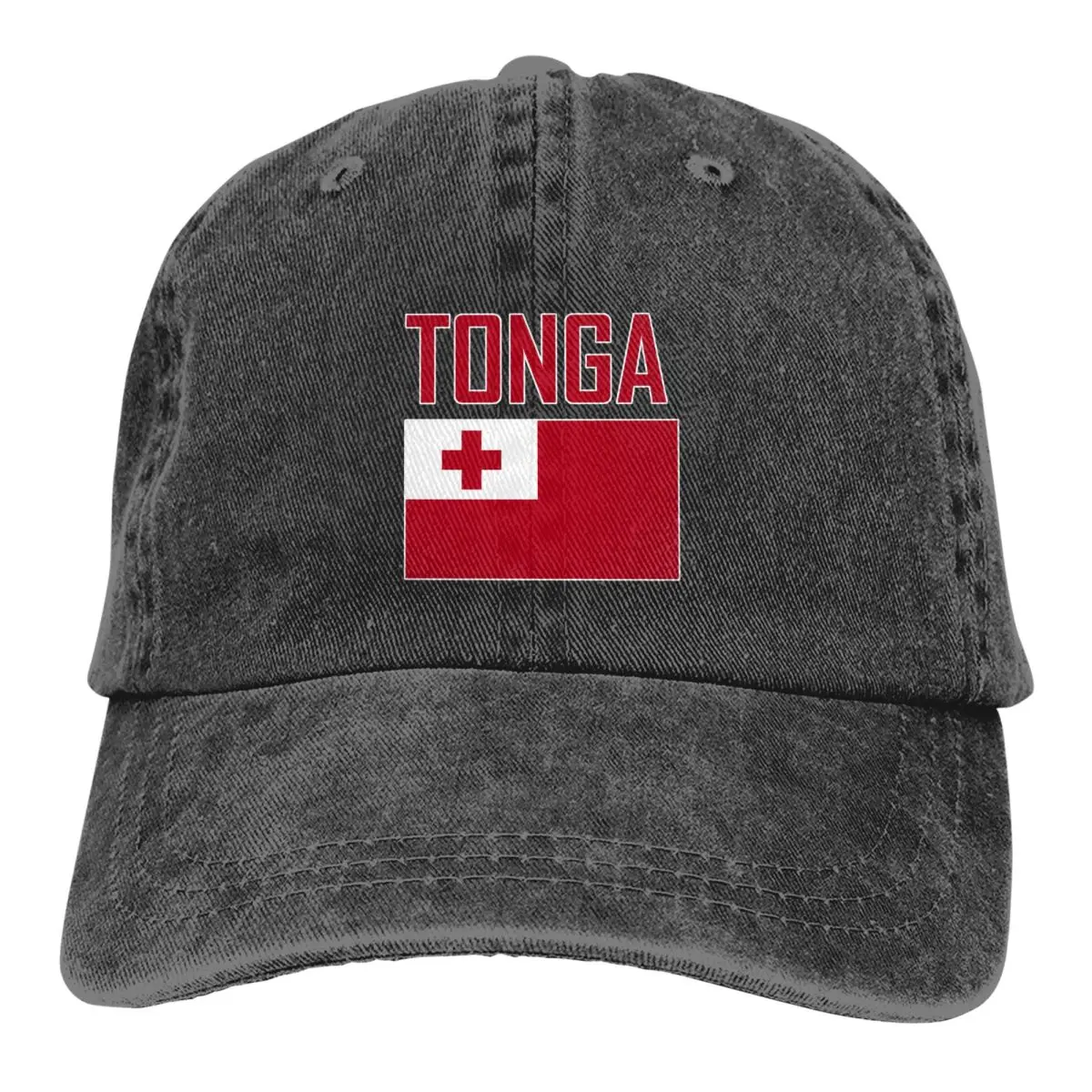علم تونغا قبعات البيسبول للجنسين لينة Casquette قبعة أزياء الدنيم قبعة خمر قبعة أبي قابل للتعديل