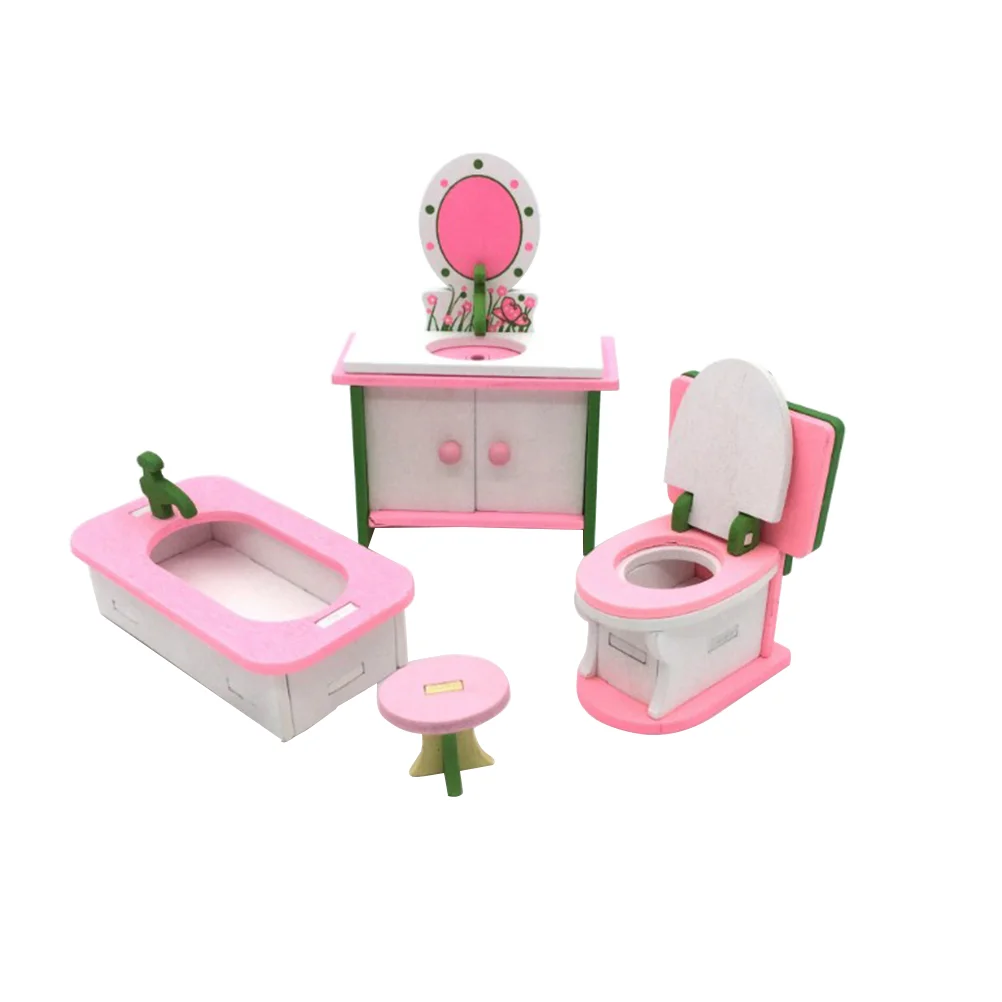 

Model Kit Kid Stuff Mini House Furnishing Dollhouse Furniture Furnishings Accessories Miniature for Houses Personality