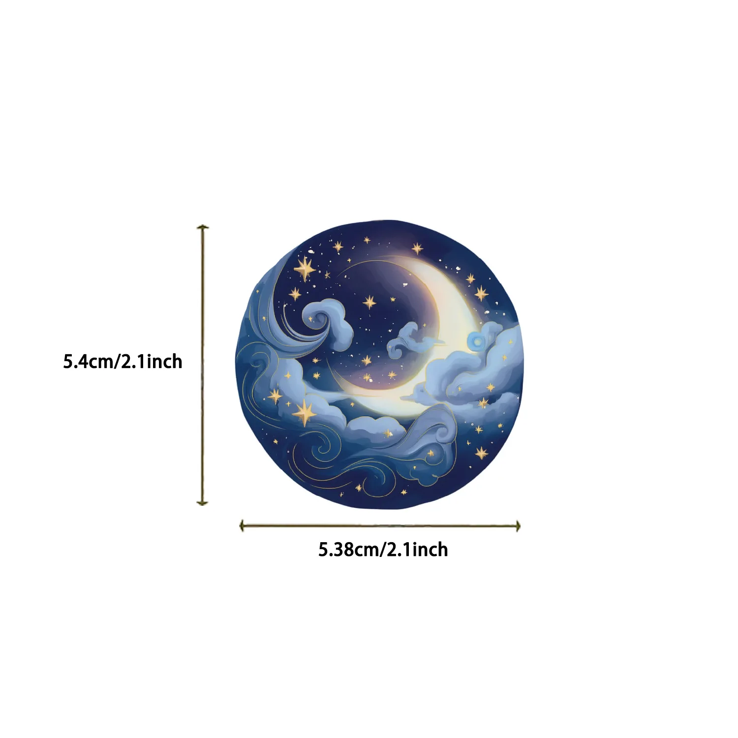 100 قطعة من ملصقات السماء المرصعة بالنجوم ماجيك كوكب حالمة جالاكسي DIY ديكور صندوق أدوات مكتب حامل قلم دفتر ملصقات شفافة للحيوانات الأليفة