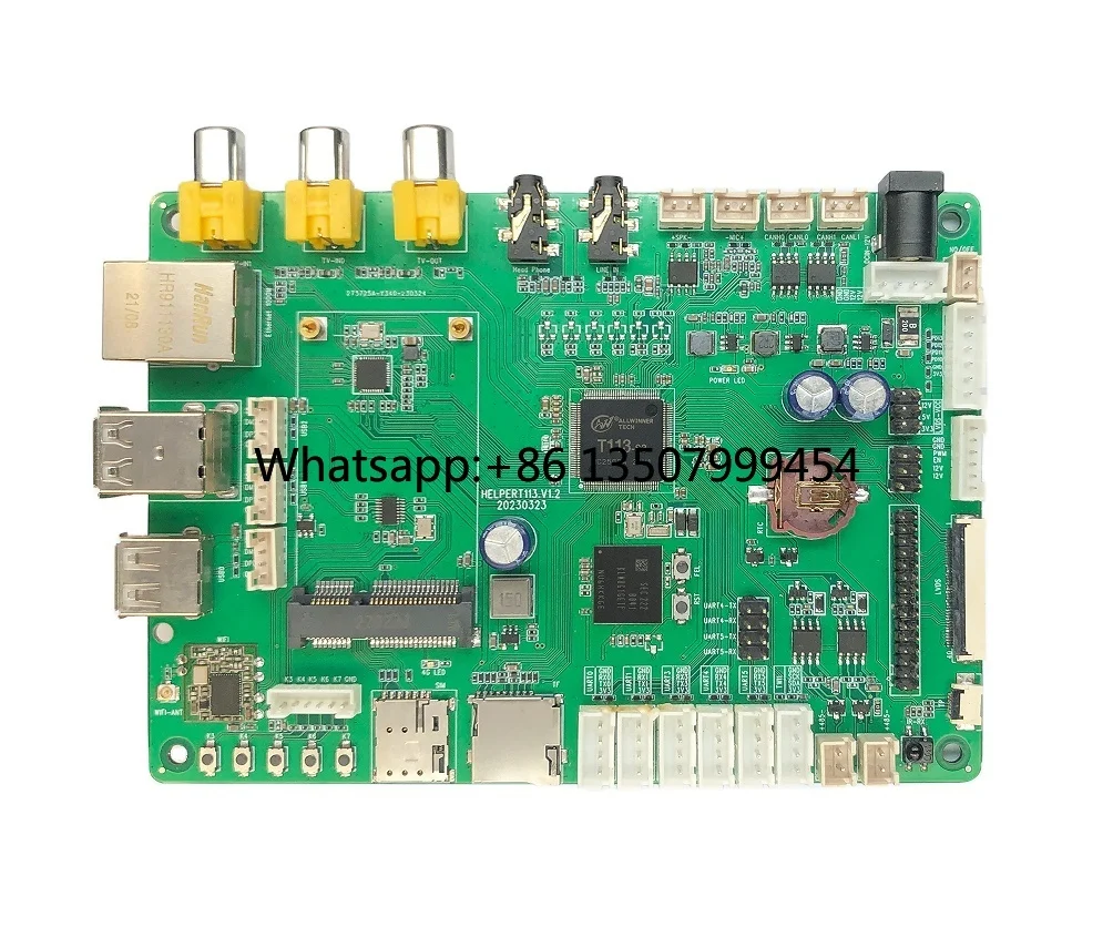 Helper T113-S3  Allwinner chip dual core for industrial HMI solution car instrument control PLC linux board