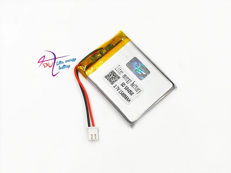 XHR-2P 2.54 1500mAh 3.7V 484251 بوليمر بطارية 504050 قصة آلة القيادة مسجل