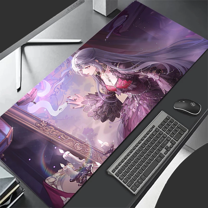 Alfombrilla de ratón con patrón, alfombrilla de goma para ratón, accesorios para PC, alfombrilla de escritorio Infinity Nikki, alfombrilla antideslizante para mesa de oficina, alfombrilla para teclado de jugador