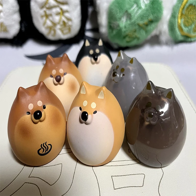 ガルチャスケールモデル脂肪ドコシのおもちゃ,蒸し生地,餃子,動物,コレクション