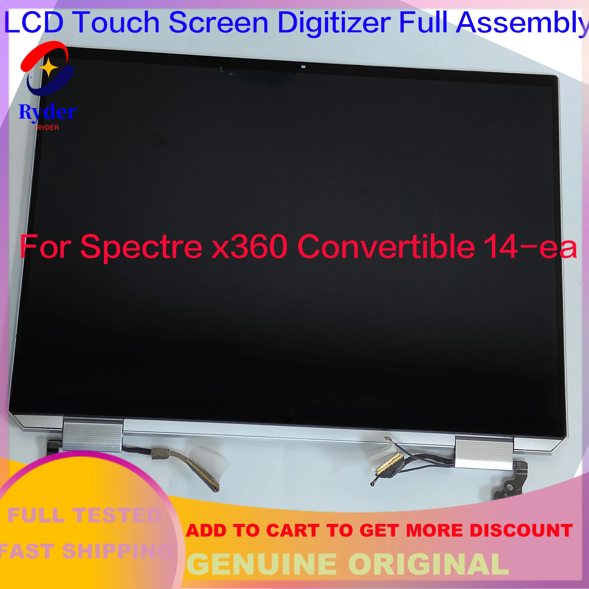 Imagem -04 - Conjunto Completo 13.5 3k 2k Oled do Tela Táctil do Lcd para o Espectre X360 14-ea 14-ea0053nw 14-ea0002nt L99010110 M22156001 de hp