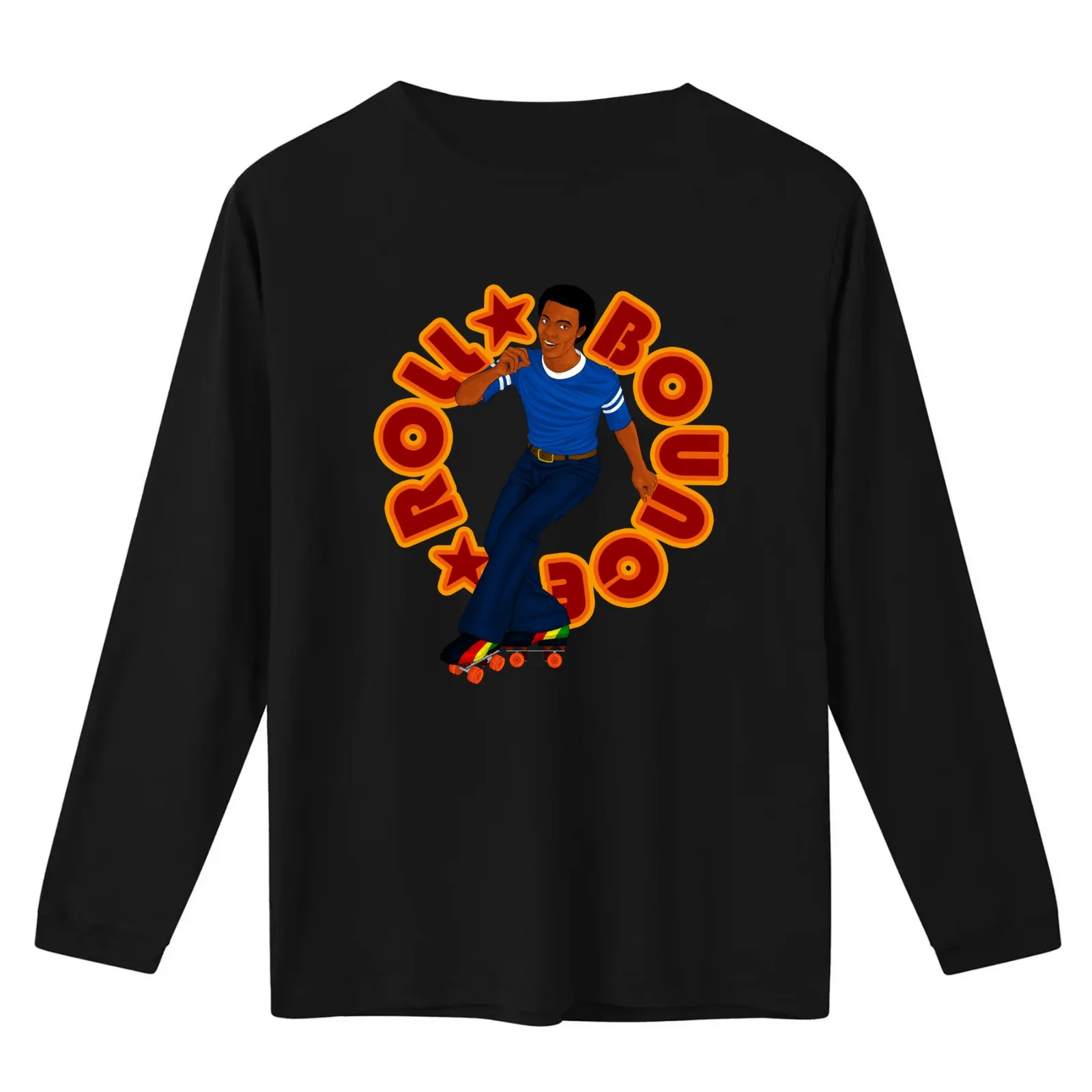 Roll Bounce T-Shirt Summer Casual Cotton Tee Oversized Streetwear Tops Vintage Graphic Print Loose Fit Short Sleeve
