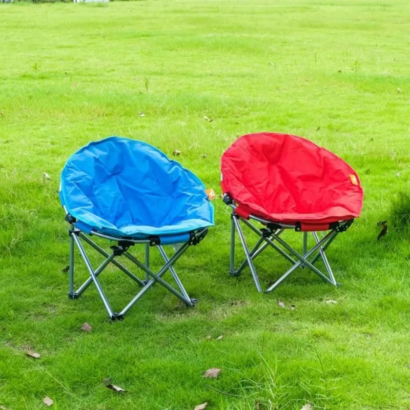 

Outdoor Chair Factory Wholesale High Quality Portable Light Folding Moon Chair Durable Outdoor Moon Chair