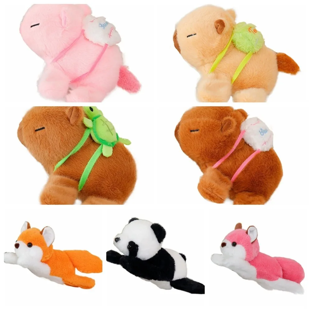 Simulazione Capibara Slap Bracciale da polso Stile cartone animato Roditore Peluche Bambola Slap Bracciale Morbido e carino Capibara Peluche da polso