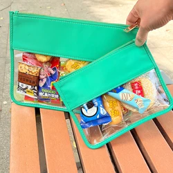 Toiletry Organizer Waterproof PVC Travel Cosmetic Portable Bag Transparent Zipper Storage bag  Female Wash Makeup Snacks Bag