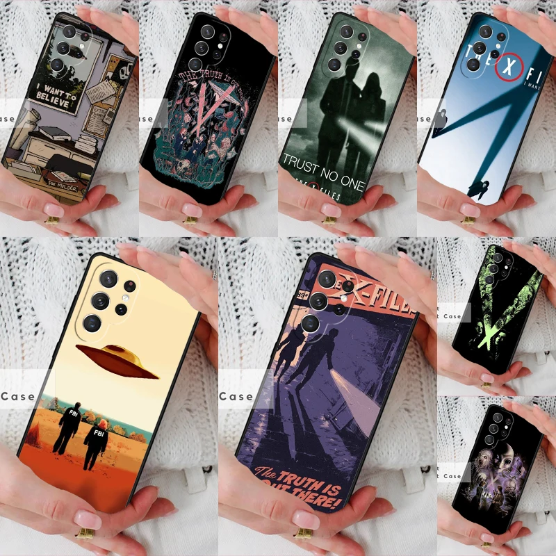 The X Files I want to believe Phone Cover Case for Samsung Galaxy S26 Ultra S20 FE Note 10 S24 S23 S21 S25 Plus S22