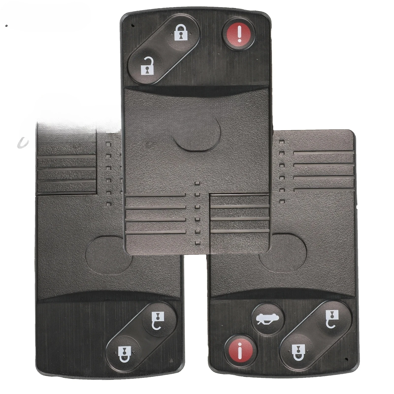 

Умный автомобильный ключ с дистанционным управлением для Mazda 5 6 CX-7 CX-9 RX8 Miata MX5, 2/3/4 кнопки, сменный чехол с необрезанным лезвием