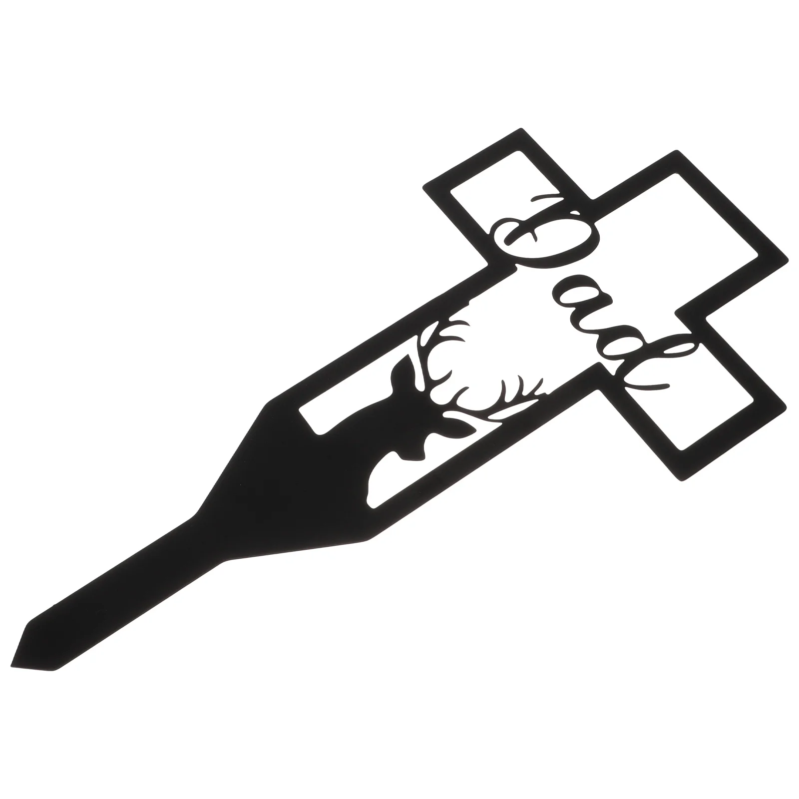 مقبرة معدنية حصة تذكارية عبر القبر ديكور سهل الإدراج دائم الحديد ساحة النحت مقبرة الصليب حلية