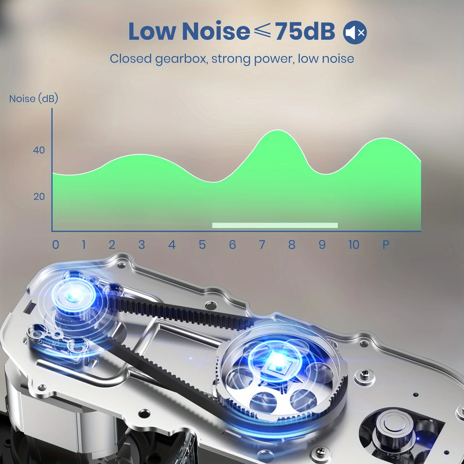 خلاط كهربائي برأس مائل ومحرك 8 سرعات - وعاء عالي التحمل 4.76 كيو تي، محرك 380 وات ونظام إمالة