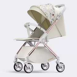 Multifunctionele kinderwagen met hoog zicht en biedt de meest comfortabele reiservaring voor uw baby