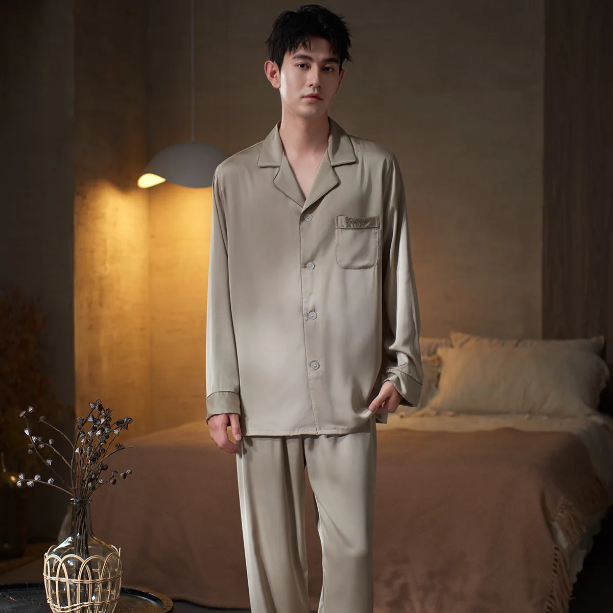 Men's spring and autumn ice si - مراجعة Smart Home Simulation وسعره