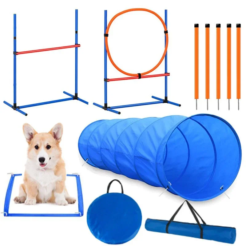 Dog training obstacles, competition props, jump sticks, hurdles, loops