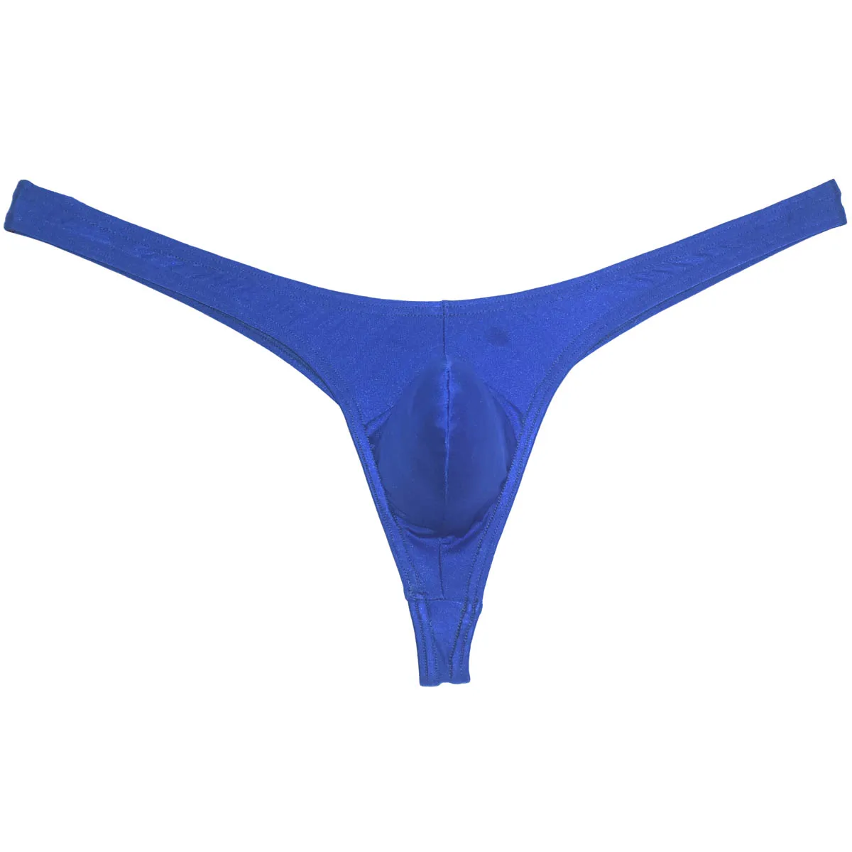 3PACK Men's Solid Bikini Thongs Low Waist Tangas Underwear Mini Briefs Pouch G-strings Lingerie Underpants Push Up Boyshorts