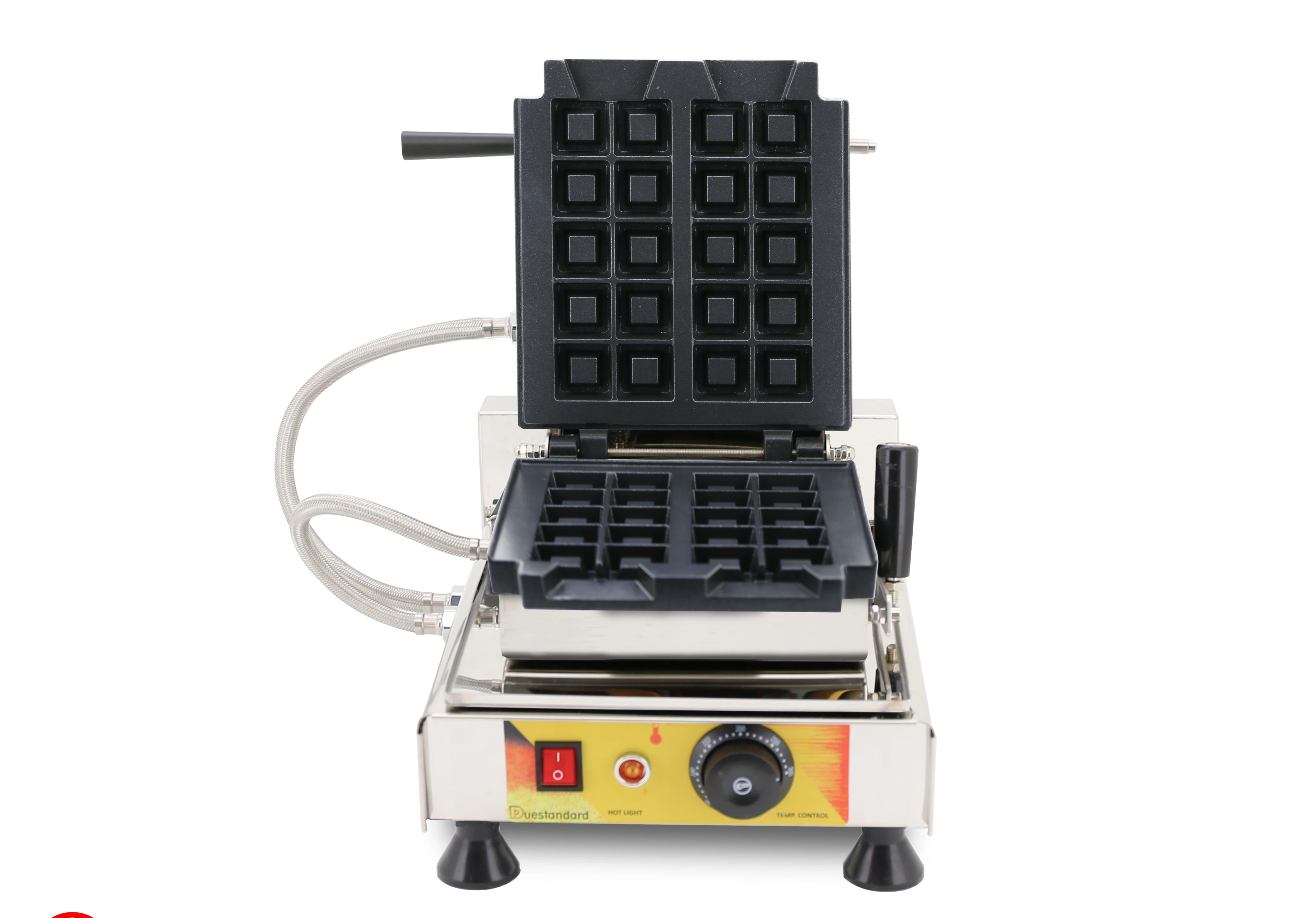 Germany Deutstandard For NP-81 Belgian Brussels Cube Waffle Maker Vertical Square Shaped Waffle Machine