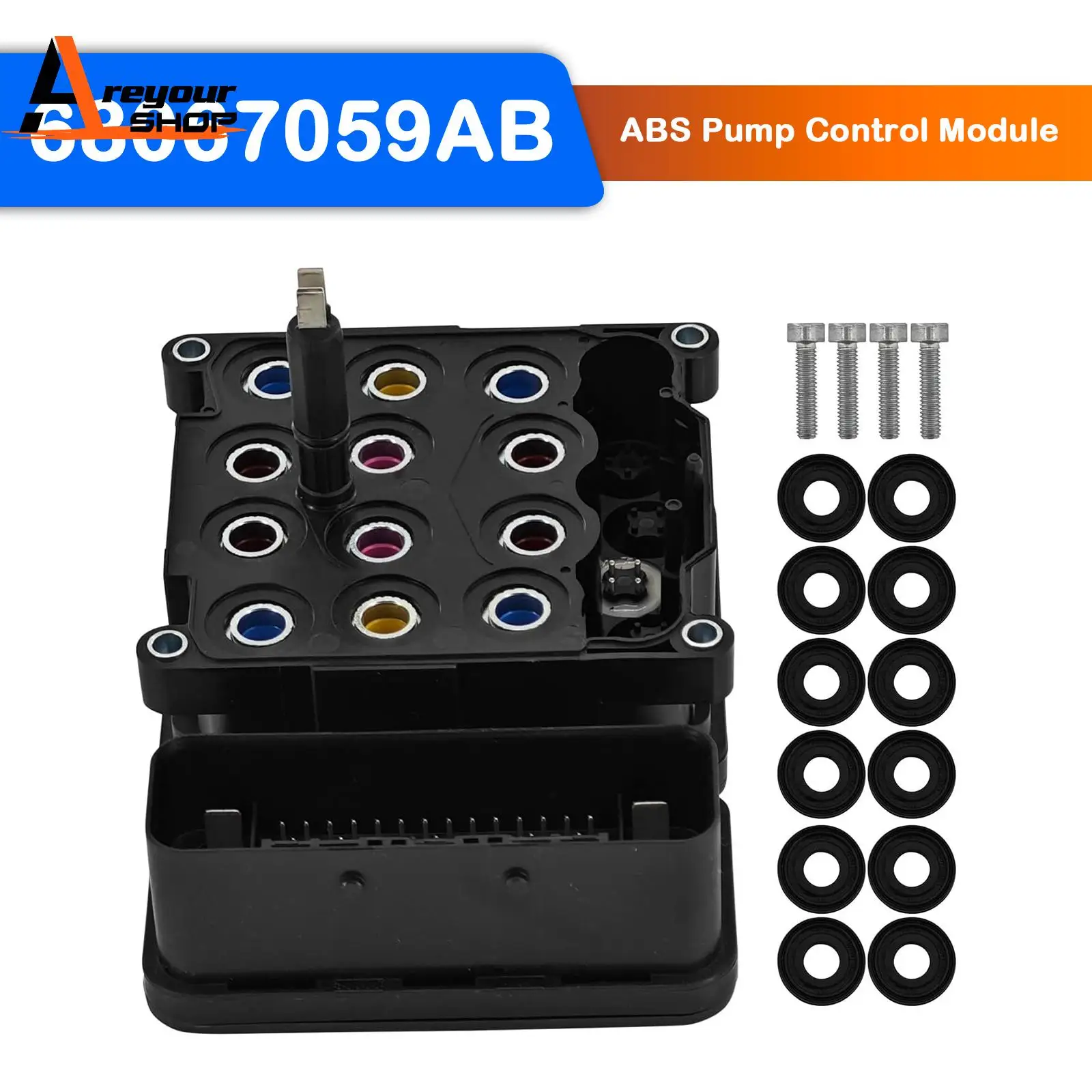 

68067059AB ABS Pump Control Module for Jeep Compass Caliber Patriot 2010-2013