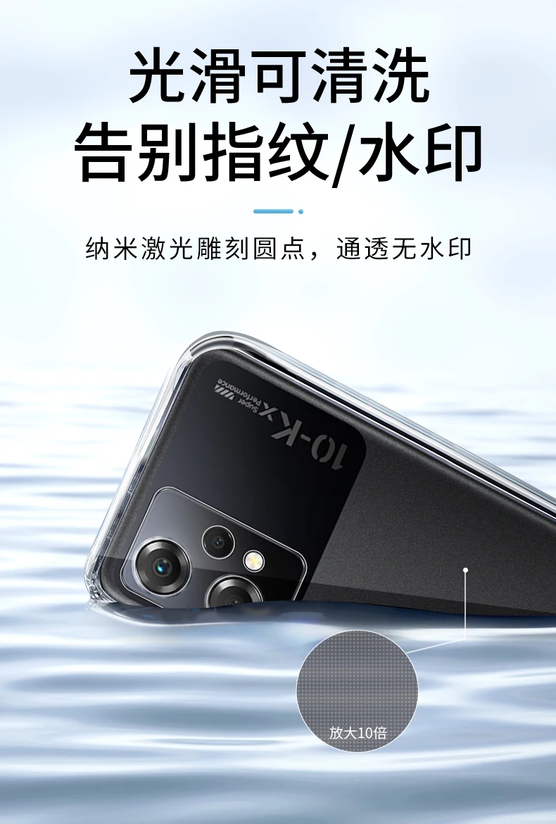 Clear TPU Case for OPPO K10 Pro K10X 4G 5G