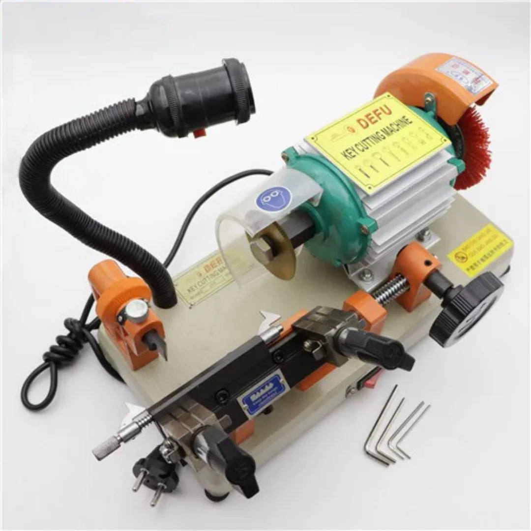 DEFU‑2AS Key Duplicating Machine Horizontal Key Cutter Household Shop Key Copy Machine Locksmith Repair Tool