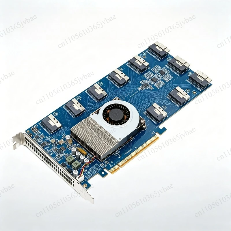 SFF8654 High-speed Adapter Card Multi-GPU Workstation NVMe Hard Disk Expansion