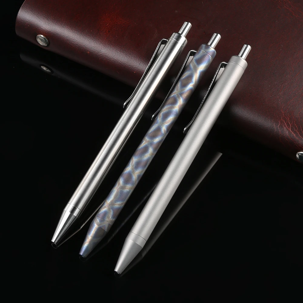 

Titanium Tactical Pen Multicol Broken Window Camping Hunting Survival Practical MULTI Utility Write Pens EDC Tools