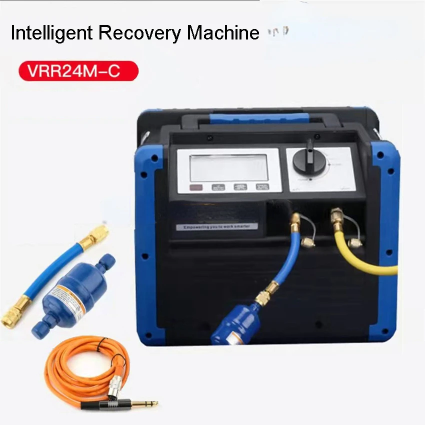 Refrigerant Recovery Machine Micro Channel Condenser Intelligent Fast  Digital Refrigerant Recovery Machine Station 220V