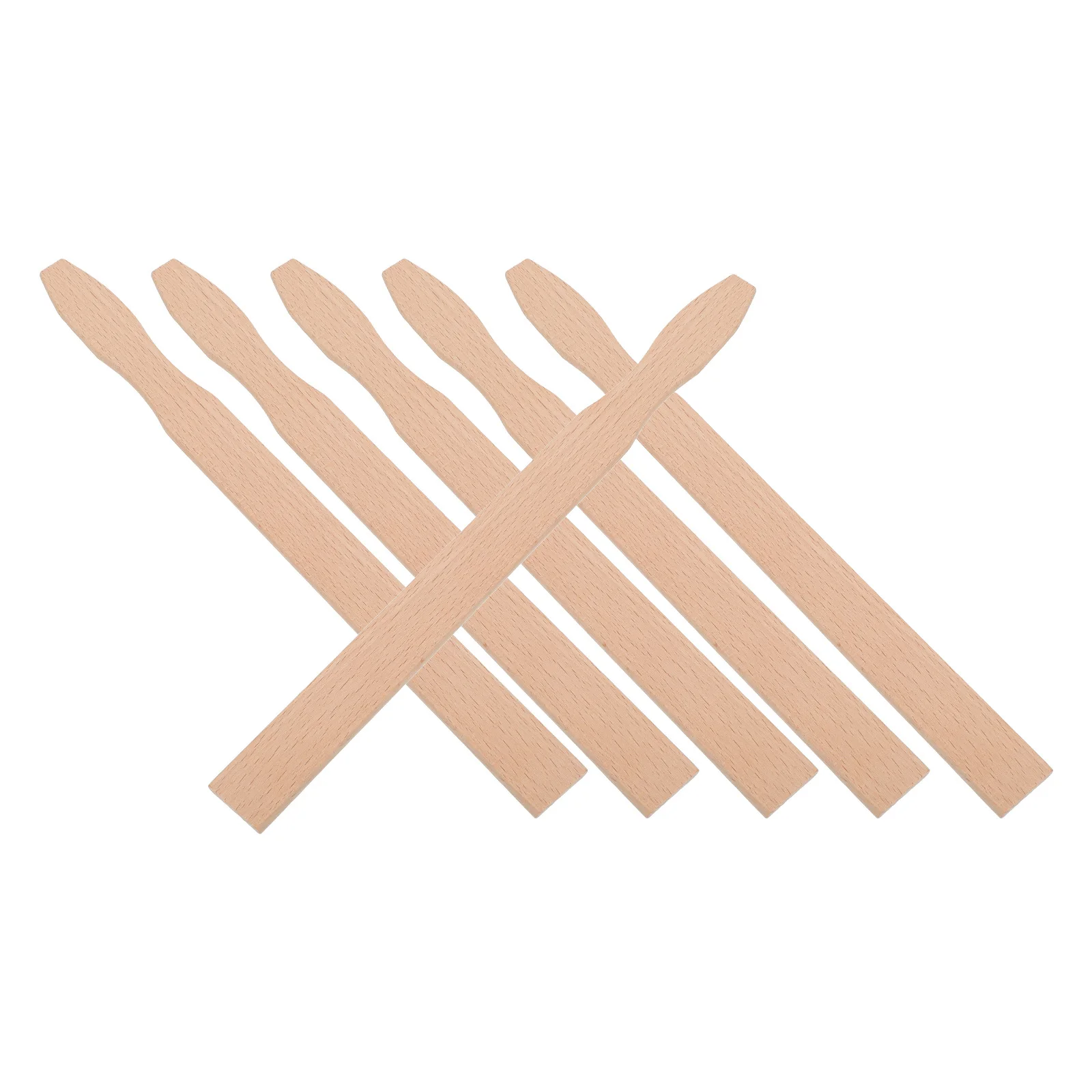 

6Pcs Wood Paint Stir Sticks for Mixing Paint Resin Epoxy Resin Tools Reusable Craft Stirrers Smooth Surface DIY Projects