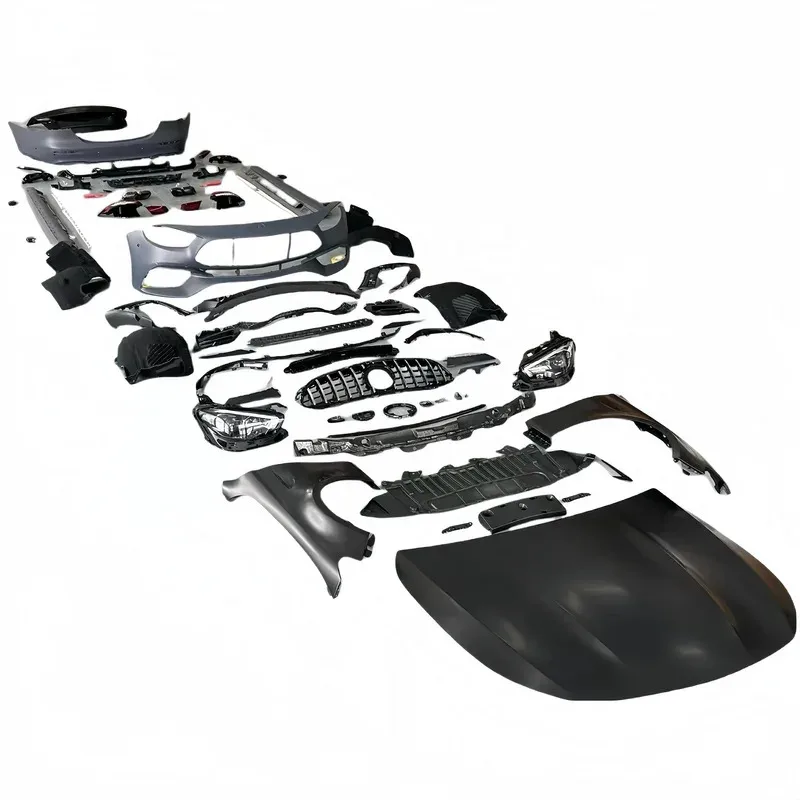 1:1 E63S Facelift Wide Bodykit for  16-19 E Class W213 Facelift to 2020+ E63S Wide Body Kit