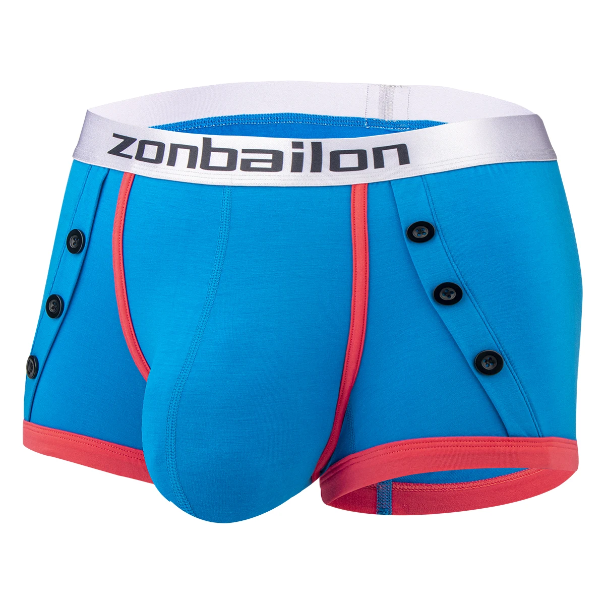 

Zonbailon Men's Short Boxer Briefs Bamboo Fiber Classic Flex Waistband Comfort Size M-3XL