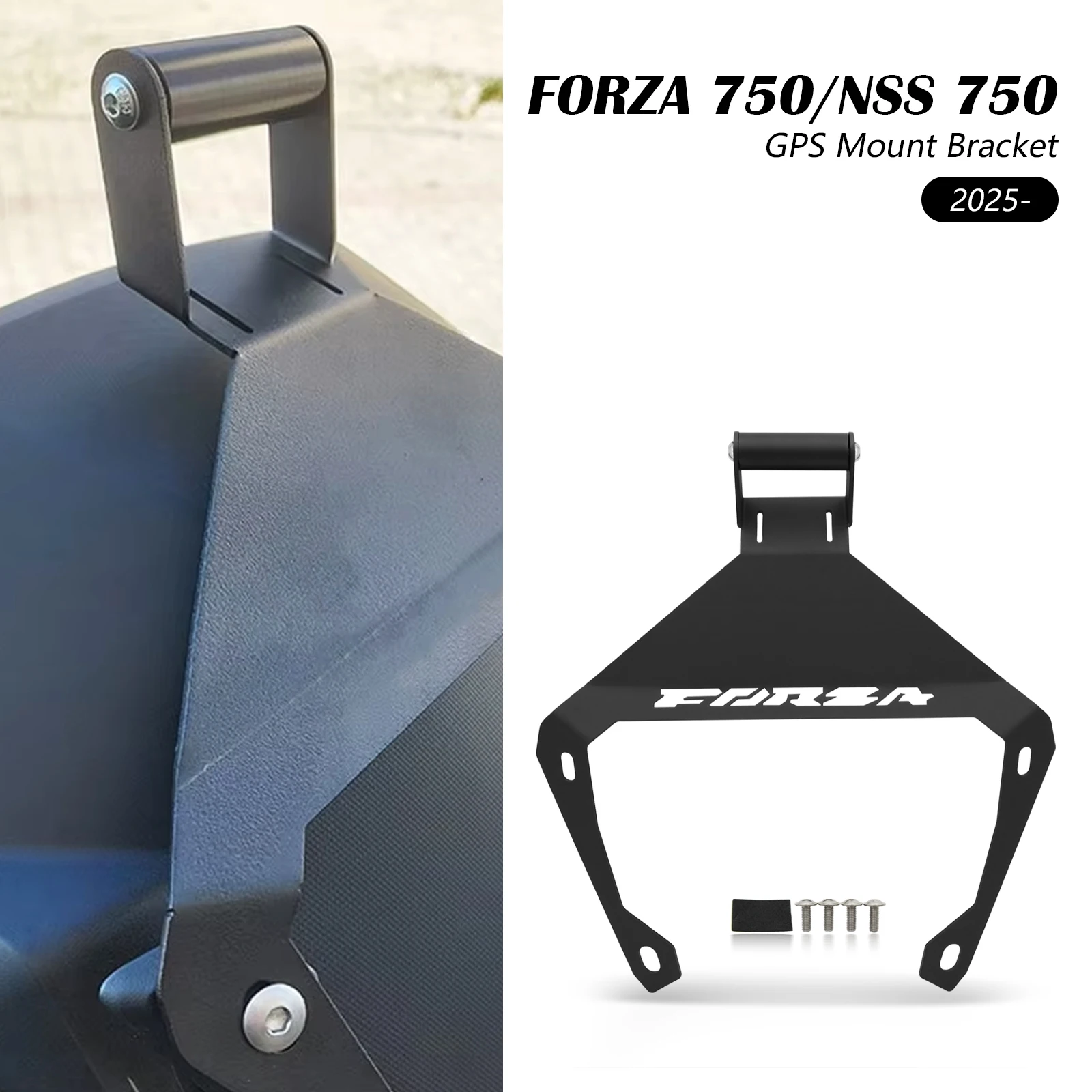 

FORZA 750 NSS 750, держатель для телефона на мотоцикле, подставка для FORZA 750 NSS 750 2025, GPS-навигационная пластина, кронштейн, удлинитель, держатель