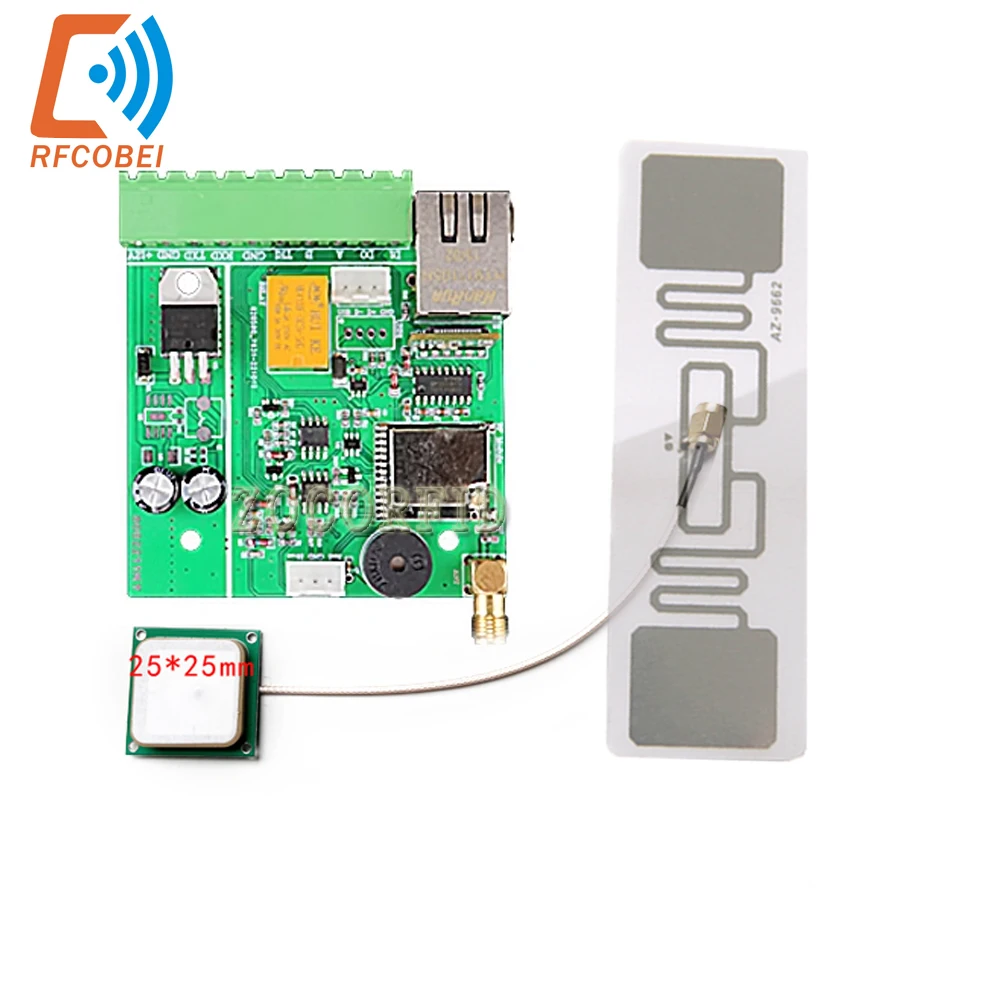 uhf rfid leitor tag eletronico e modulo de rastreamento remote radio frequency identification module development board 01