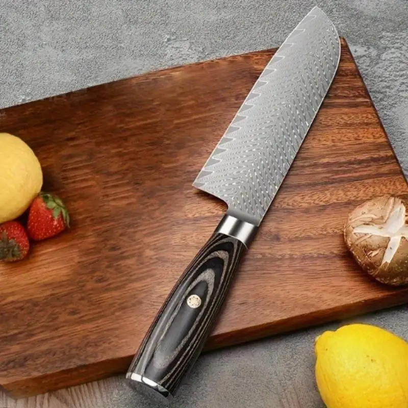 PLYS-cuchillo de Chef japonés profesional, cuchillo rebanador de acero inoxidable, cuchillo afilado para sushi, cuchillo para filetear pescado, regalo de Navidad