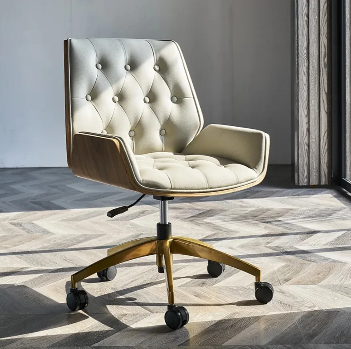 l # Nordic Easy Learning Conference Office Chair Home Computer Chair Comfortable Long-term Sitting Rotary Office Chair