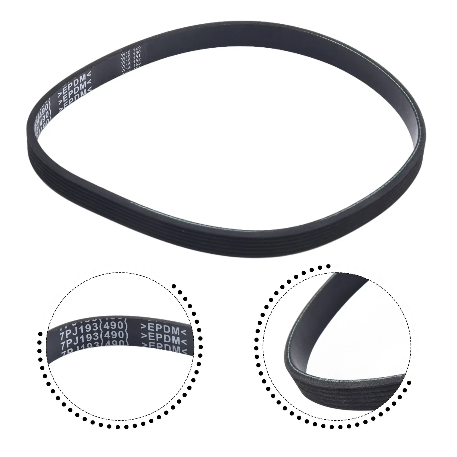 Harsh Outdoor Conditions Heavy-duty Use Outdoor Mowing Drive Belt Lawn Mower Drive Belt 6PJ490 Drive Belt For Sovereign Mowers