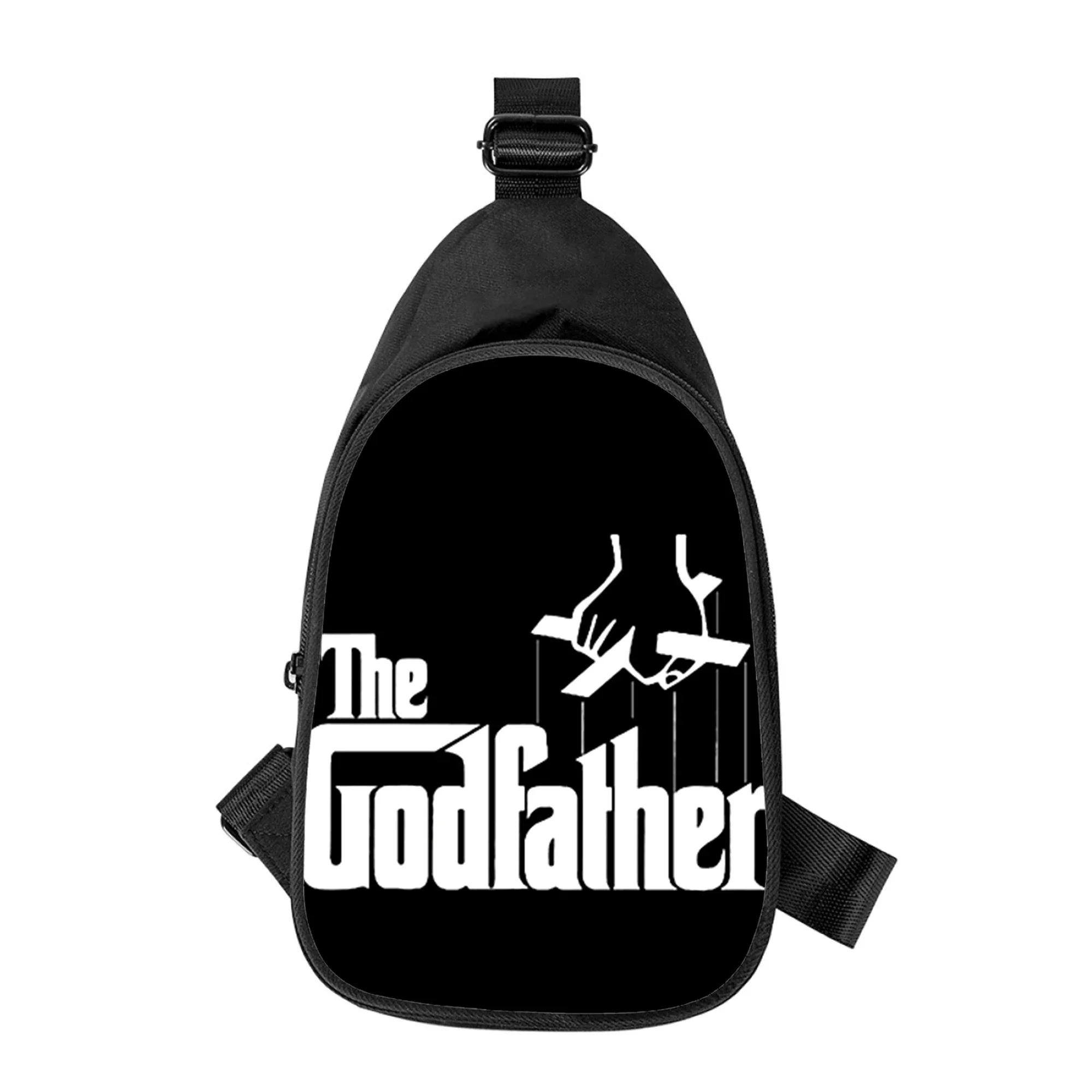 The Godfather Don Corleone Print New Men Cross Chest Bag Diagonally Women Shoulder Bag Husband School Waist Pack Male chest pack