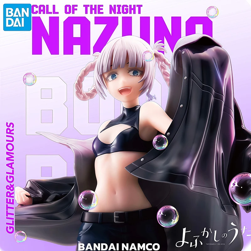 

Genuine BANDAI NAMCO BANPRESTO CALL OF THE NIGHT GLITTER&GLAMOURS NAZUNA PVC Figure in stock Collector Figurine Toys Model gift