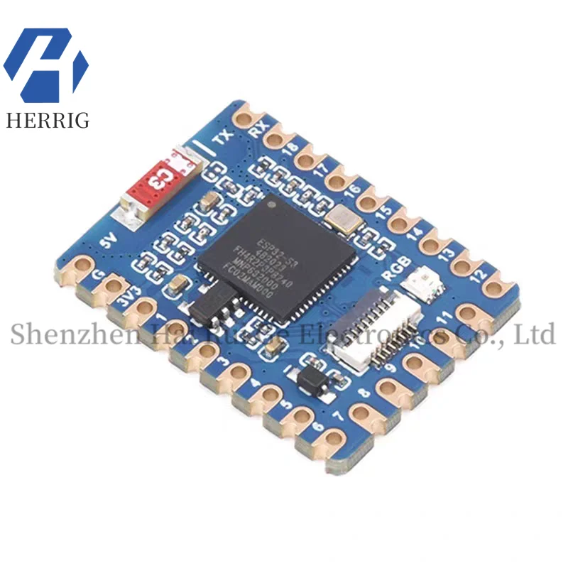 

ESP32-S3 controller development board supports Wi-Fi, Bluetooth, dual-mode wireless communication, and the ESP32-S3 development
