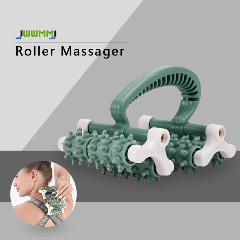 1pcs  Space Lunar Rover Roller Massager,Household Plastic,Health Leg and Back Massage Hammer,Stall,Whole Body Meridians Gift