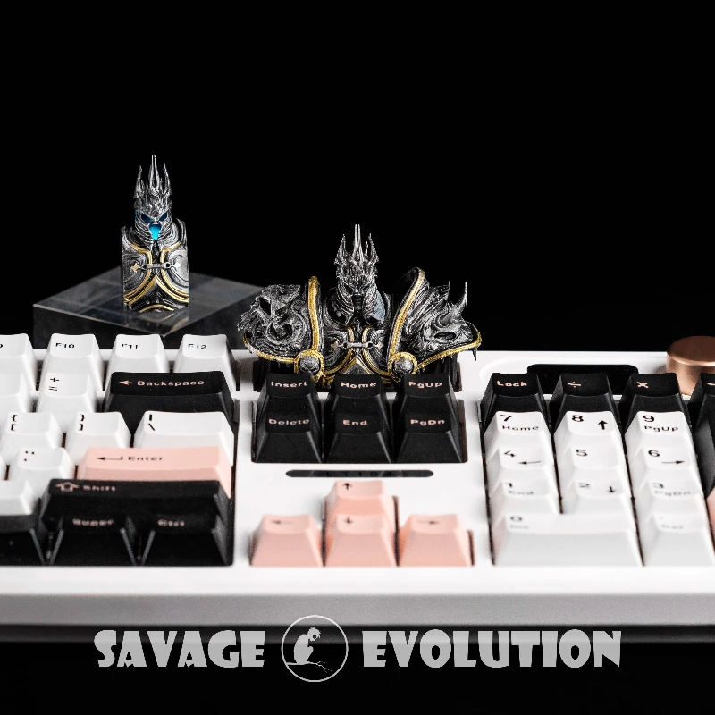 The Lich King Artisan Keycap Original Design of World of Warcraft Keycap Personalized Custom Handmade Mechanical Keyboard Keycap