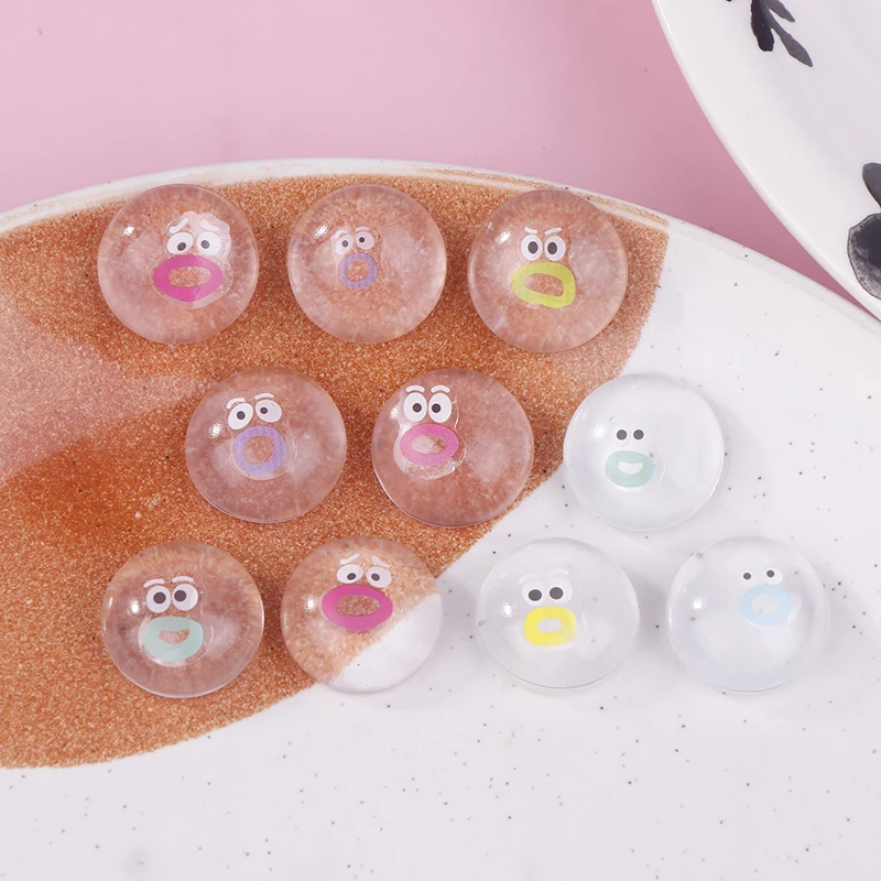 

10 шт., мини-прозрачная игрушка для снятия стресса с выражением, сенсорные игрушки для детей и взрослых, расслабление тревоги, сжимаемый подарок