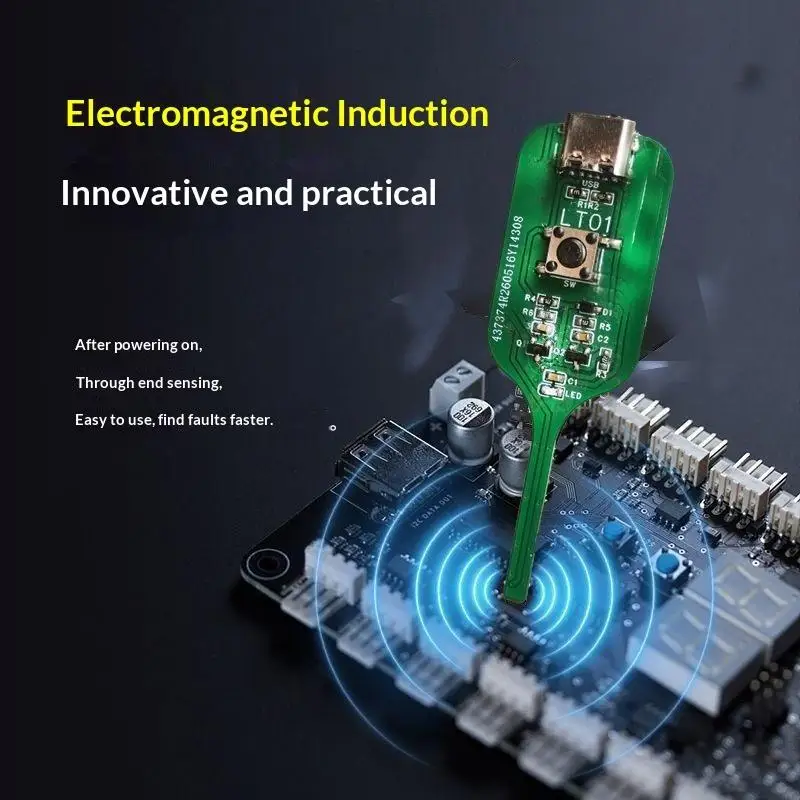 Electromagnetic Induction Capacitance Inductance Tester Quick Fault Detector for Mobile Phone Repair Work