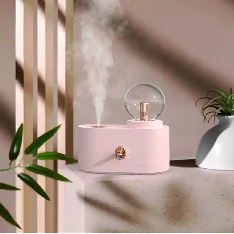 مرطب هواء صغير رائحة الناشر ، سطح المكتب العطر الناشر ، صغير المنزل قابلة للشحن USB البخاخ ، 7 ألوان الخفيفة ، 350 مللي