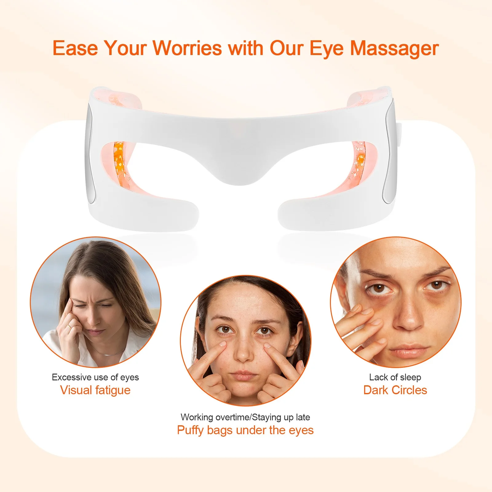 Eye Beauty Massager Vibration Eye Beauty Tool Relief Eye Fatigue