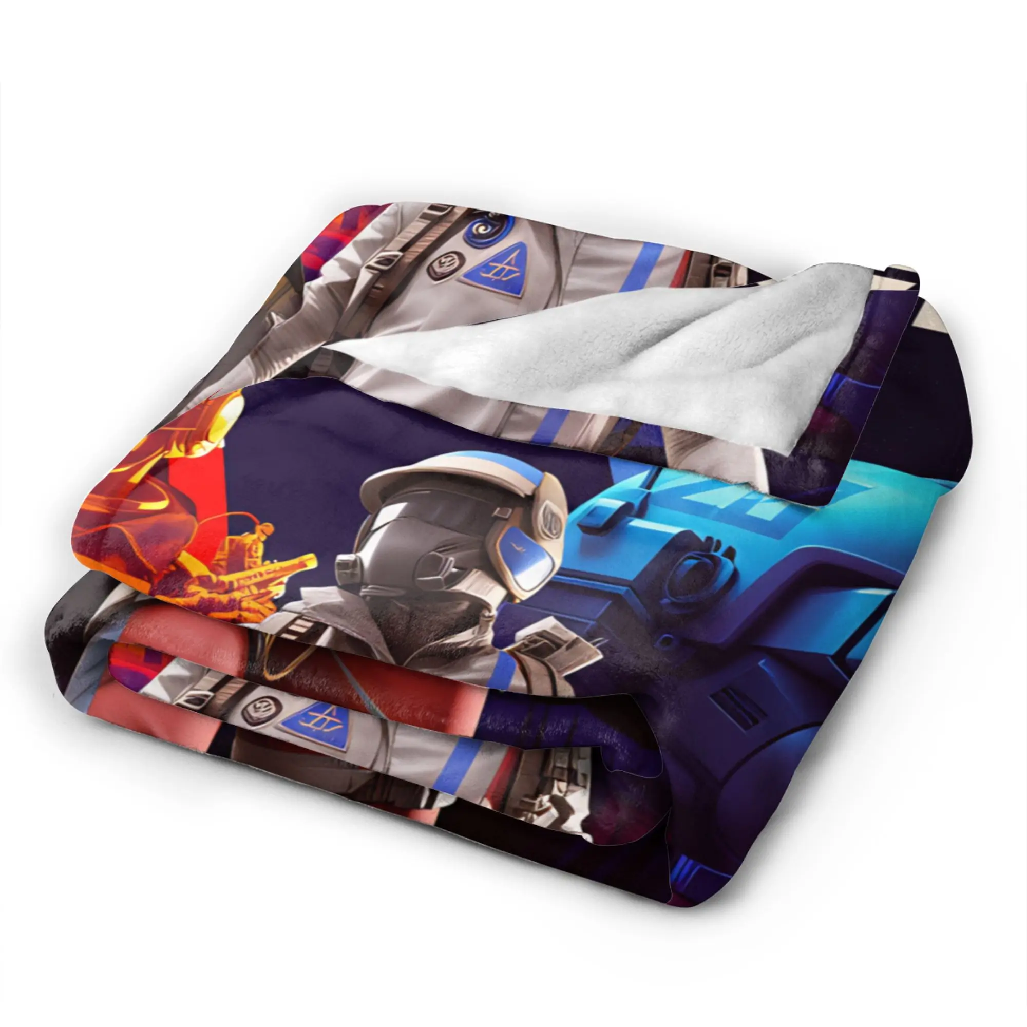 Arc Raiders Extraction Adventure Plush Blankets Boy Girl  Flannel Throw Blanket For Couch Chair Warm Soft Bedspread Gift Idea