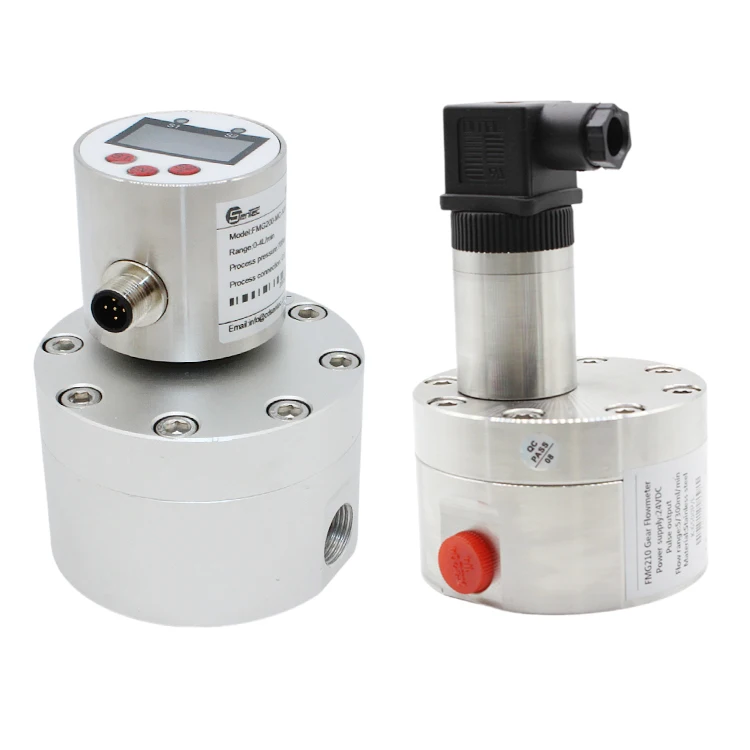 

2026 SENTEC FMG210 Circular Gear Flow Meter for Water Flow Flowmeter for Hydraulic Oil Syrup Resin Grease Asphalt High Pressure